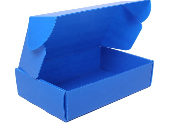 PP dalgalanmış plastik levha ESD depolama kutusu PP Correx özel kutu