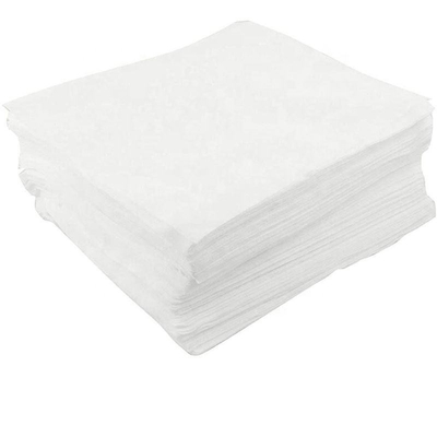 Beyaz Temiz Oda Tek kullanımlık Kağıt Silgici Spunlace Dikişsiz 300pcs/Pack 6*6inç