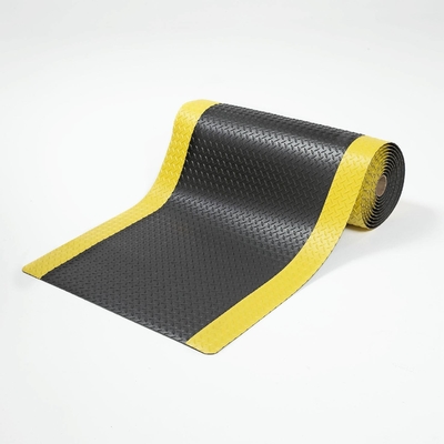 Sarı ve Siyah ESD Kauçuk PVC / EPDM Köpük / Kauçuk Malzemesi ile