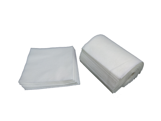 Lintsiz SMT temiz oda silgici 100% Polyester lazer kesilmiş mikrofiber temizlik bez