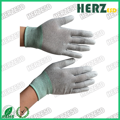 ESD karbon lifleri Eldivenler PU Palm Fit Güvenlik Eldivenleri Çalışma Eldivenleri