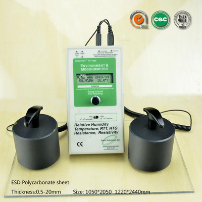 ESD parlak UV karşıtı sert akrilik levha 2mm açık Çizik karşıtı 1220x2440mm PMMA levha