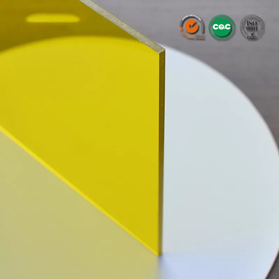 ESD parlak UV karşıtı sert akrilik levha 2mm açık Çizik karşıtı 1220x2440mm PMMA levha
