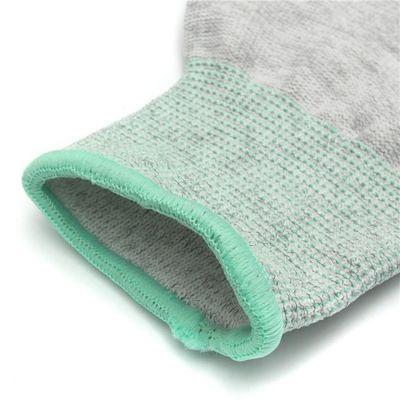 Assembly Inspection Precision Work Palm PU Coated Anti Static ESD Safe Gloves ESD Palm Fit Gloves
