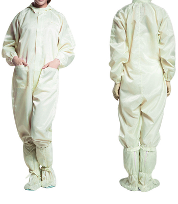 Antistatik örtü ESD elbisesi Giysi toz geçirmez Tekrar kullanılabilir ESD giysileri Jumpsuit İş giysi ceket