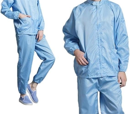 Antistatik örtü ESD elbisesi Giysi toz geçirmez Tekrar kullanılabilir ESD giysileri Jumpsuit İş giysi ceket