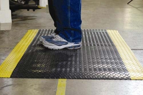 ESD Endüstriyel PVC Kauçuk Yer Antifatigue Mat