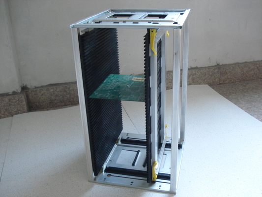 355*320*563mm ESD PCB Dergi Rack Antistatik SMT PCB Depolama Arabası PCB Üretim hattı için