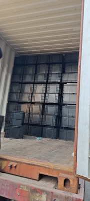 600*400mm ESD Plastik Kutusu ESD Depolama Kutusu Elektronik parçalar için iletken kutu