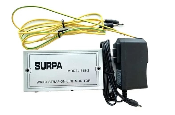 ESD SURPA 518-2 ESD Bilek Kemeri Denetleyicisi / Antistatik Bilek Kemeri Çevrimiçi Monitör