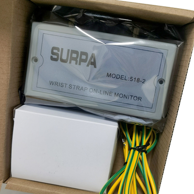 ESD SURPA 518-2 ESD Bilek Kemeri Denetleyicisi / Antistatik Bilek Kemeri Çevrimiçi Monitör
