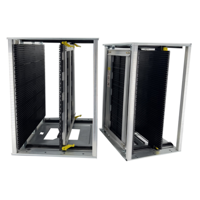ESD Dergisi Rack Gear Belt Ayarlanabilir 460*400*563 SMT Hatı için Pcb Dergisi