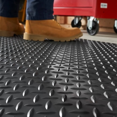 Çalışma istasyonu Anti-Fatigue Mat ESD Yerleştirme Kauçuk Mat