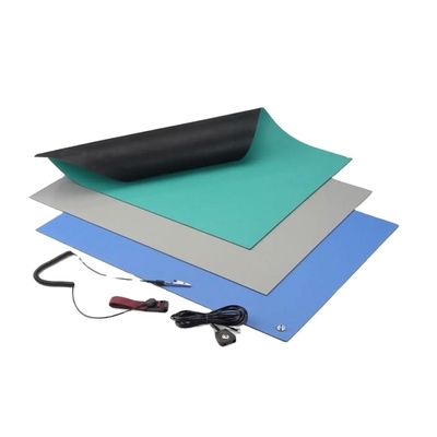 Laboratuvarlar için ESD Kauçuk Mat 1.8mm-3mm Antistatik Masa Matı