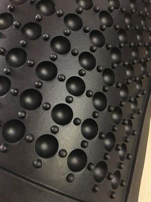 Bubble Top Anti Yorgunluk Kauçuk Yer Yatakları Ticari Kauçuk Yatakları
