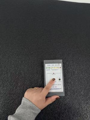 Anti Static ESD Rubber Mat with Dual PVC Layers and Bark Pattern Surface Providing Ergonomic Comfort and Slip Resistance