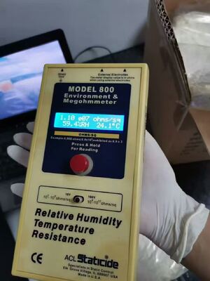 ESD Mavi Siyah Nitril Güvenlik Eldivenleri Toptan satılan tek kullanımlık antistatik muayene eldivenleri