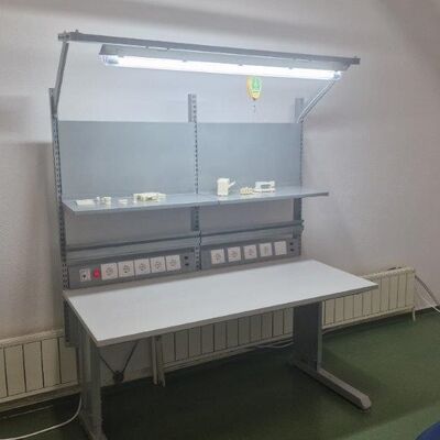 Özel ESD Tezgahı Kalıcı Antistatik İş İstasyonu