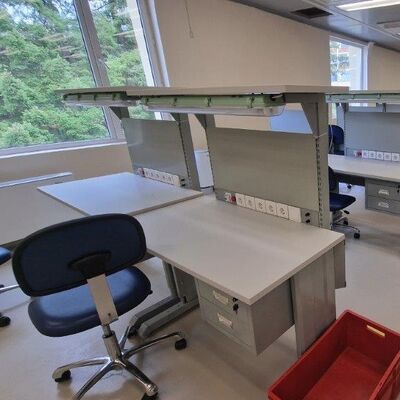 EPA Alanları için Anti-Statik ESD Çalışma Tezgahı