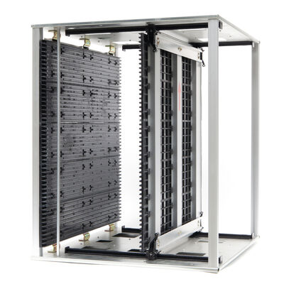 Gear Track Düzenleme ESD PCB Dergi Rack Anti-statik SMT PCB Depolama Rack