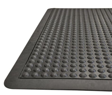 ESD Anti-Yorgunluk Kabarcık Zemin Matı | 600 × 900 mm Endüstriyel Ayakta Durma Matı