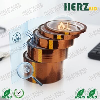 High-Temperature ESD Kapton Tape Polyimide for SMT Wave Soldering Masking