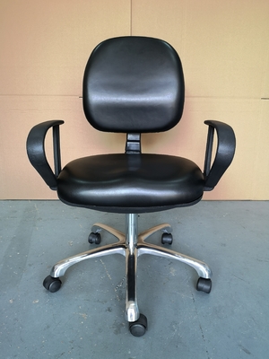 Kolçaklı Çok Fonksiyonlu Koltuk Boyutu 420 * 400mm ile Yüksek Mukavemetli ESD Sandalyeler