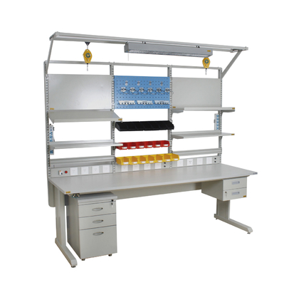 Temiz Oda Laboratuvarı ESD Çalışma Masası Elektronik Taşınabilir Antistatik Çalışma Masası