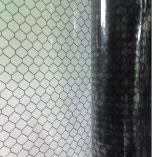 Temiz oda ESD PVC Perde Şeffaf / Siyah Şebeke Antistatik Perde