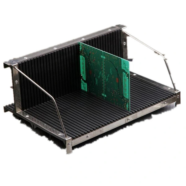 Anti-Statik İletilebilir ESD Anti-Statik L Tipi PCB Tepsisi PCB Dolaşım Rağı