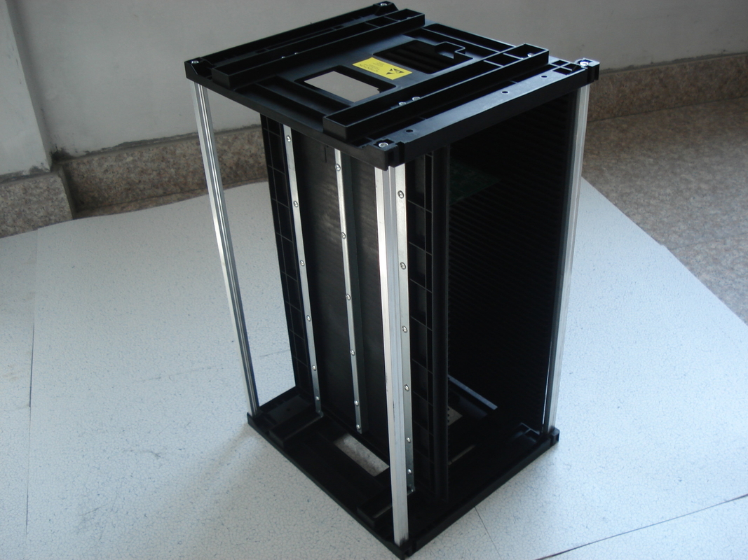 ESD PCB Dergi Rack Antistatik SMT PCB Depolama Arabası Güvenli PCB Taşıma 355*315*580mm